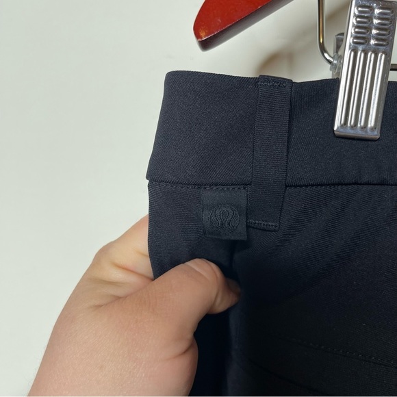 Lululemon Mens 38x27 Black ABC Slim-Fit Trousers Pants Warpstreme LM5AQYS - Picture 5 of 5